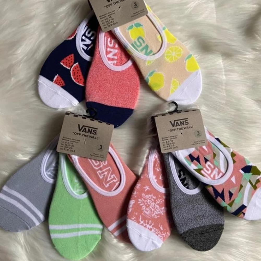 Vans no show liners socks womens